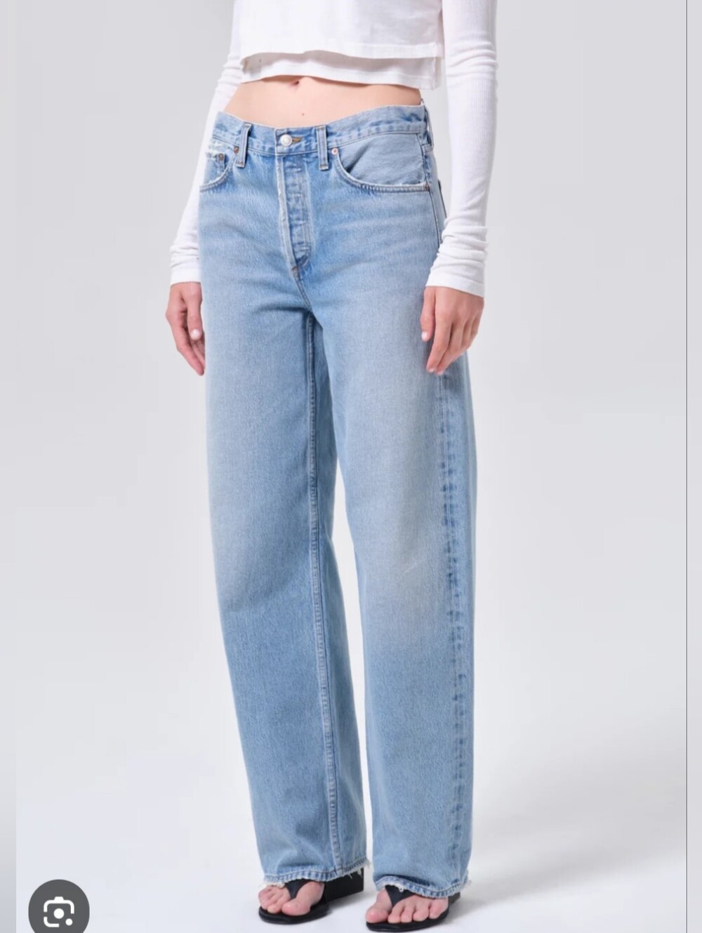 Agolde Arc Straight High Rise Jeans